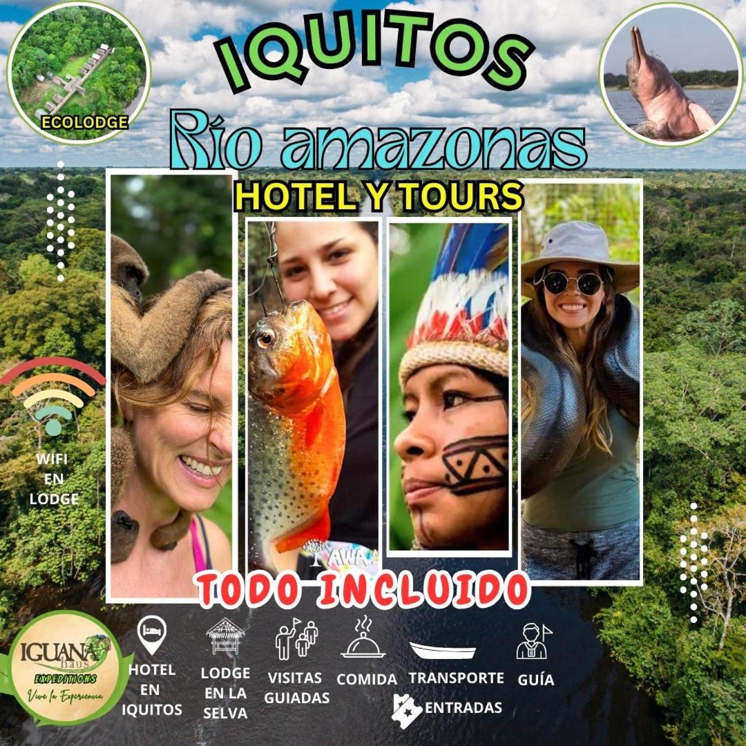 Iguana Haus Iquitos Apartment Bagian luar foto