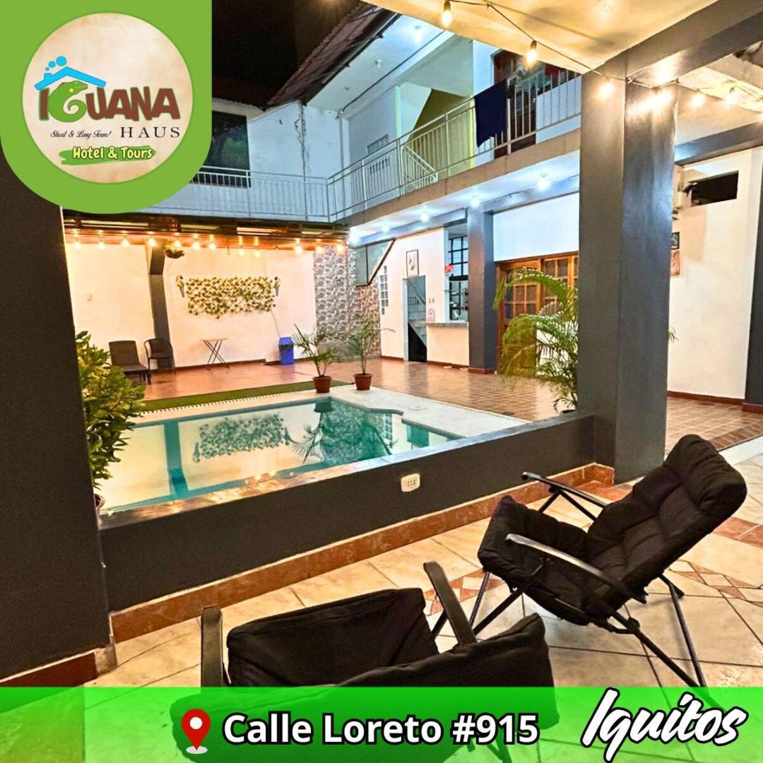 Iguana Haus Iquitos Apartment Bagian luar foto