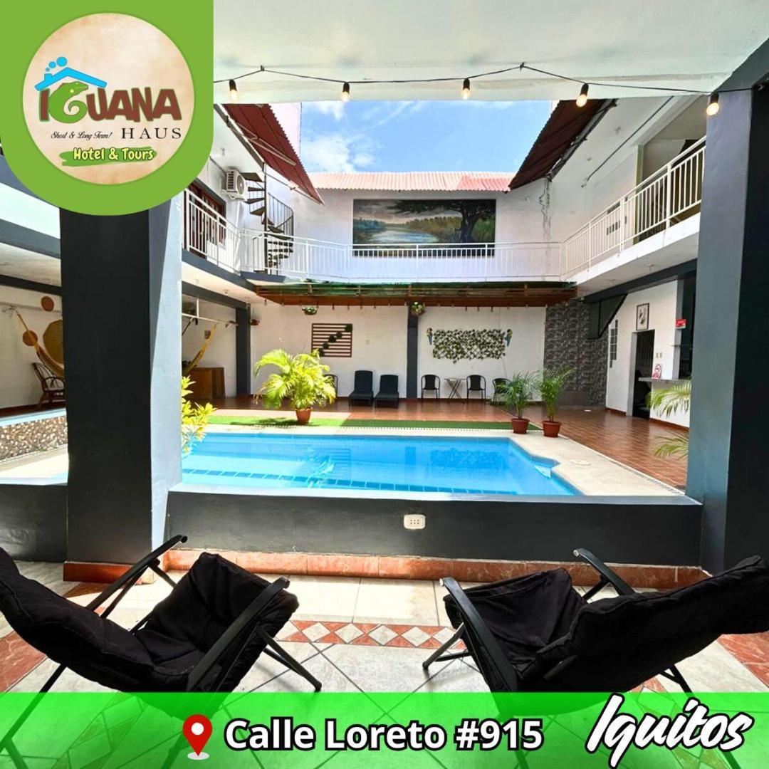 Iguana Haus Iquitos Apartment Bagian luar foto