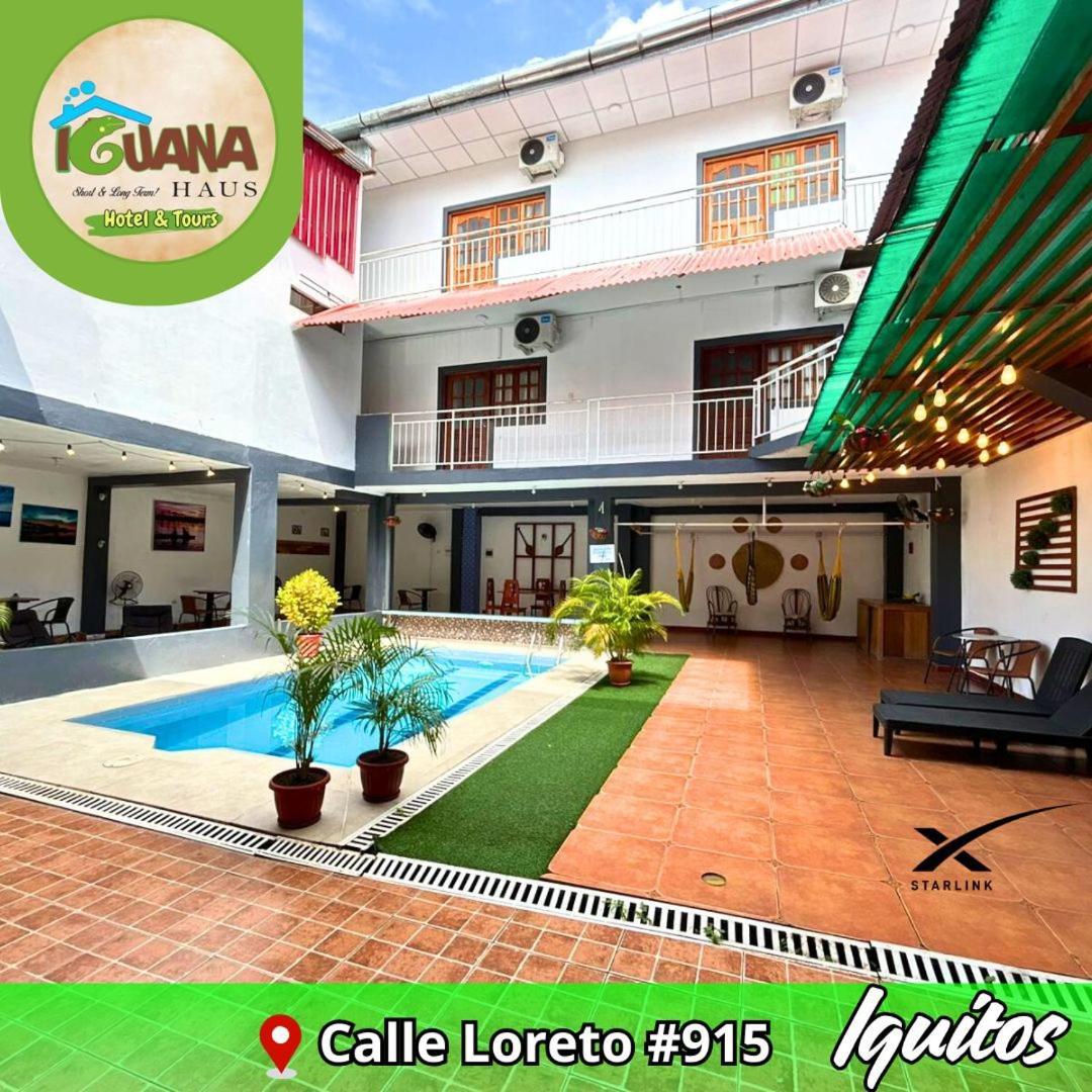 Iguana Haus Iquitos Apartment Bagian luar foto