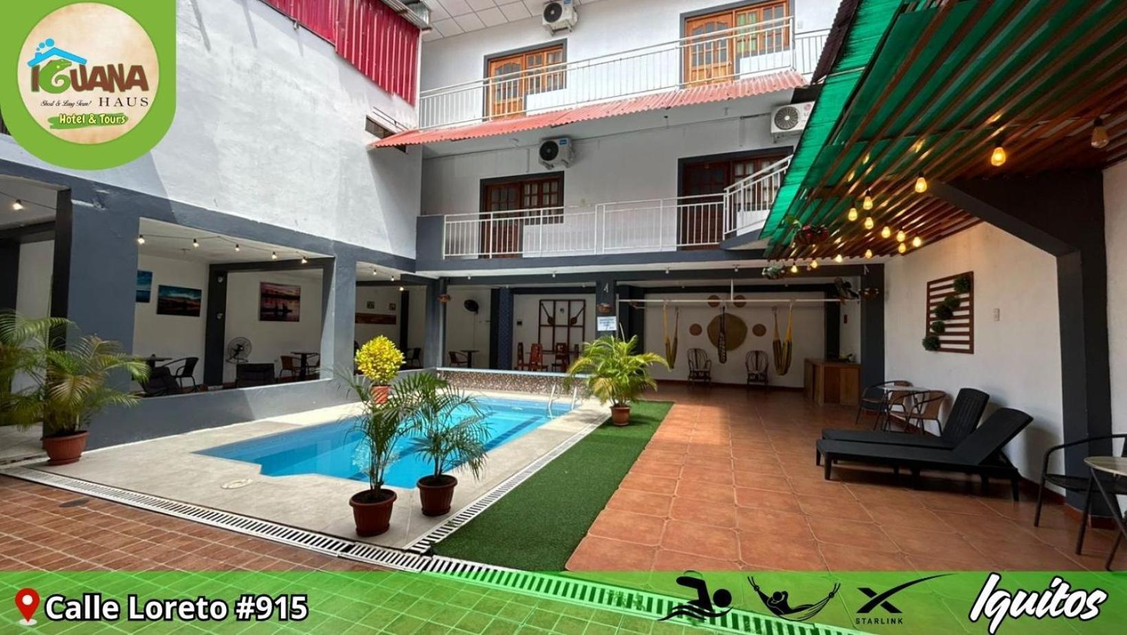 Iguana Haus Iquitos Apartment Bagian luar foto